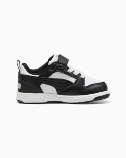 PUMA REBOUND V6 LO AC+ - SNEAKERS NERA E BIANCA, NUMERATA 20/27 - 397420-01