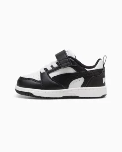 PUMA REBOUND V6 LO AC+ - SNEAKERS NERA E BIANCA, NUMERATA 20/27 - 397420-01