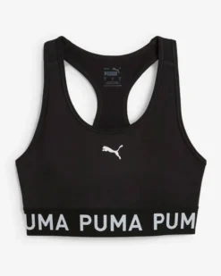 PUMA -REGGISENO SPORTIVO NERO 4KEEPS ELASTICIZZATO, 526962-01