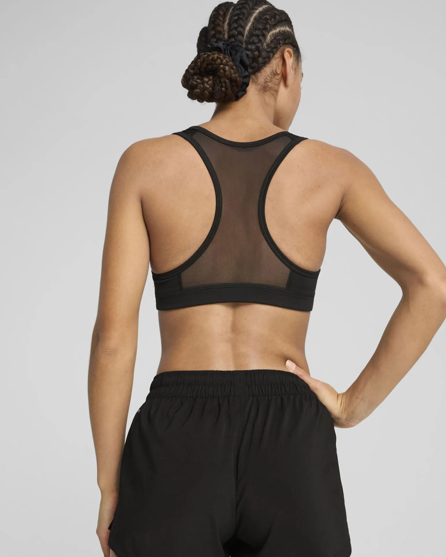 PUMA -REGGISENO SPORTIVO NERO 4KEEPS BRA DA DONNA, 526960-01