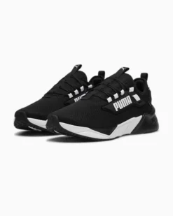 PUMA RETALIATE 3 - Scarpa nera con logo bianco