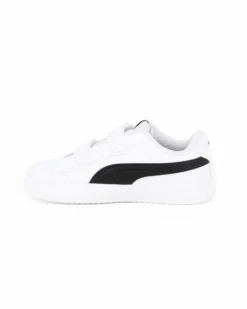 PUMA RICKIE CLASSIC V INF - Scarpa bianca e nera,  numerata 20-27
