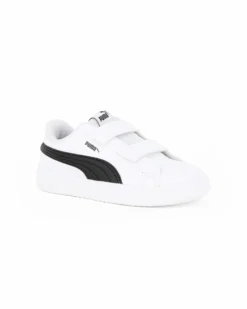 PUMA RICKIE CLASSIC V INF - Scarpa bianca e nera,  numerata 20-27