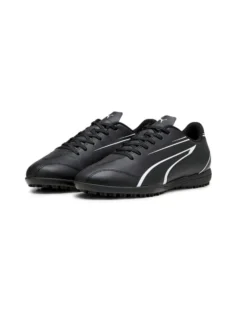 PUMA - SCARPA DA CALCETTO JUNIOR NERA E BIANCA  VITORIA TT JR DAL 28 AL 38,5  107487-01