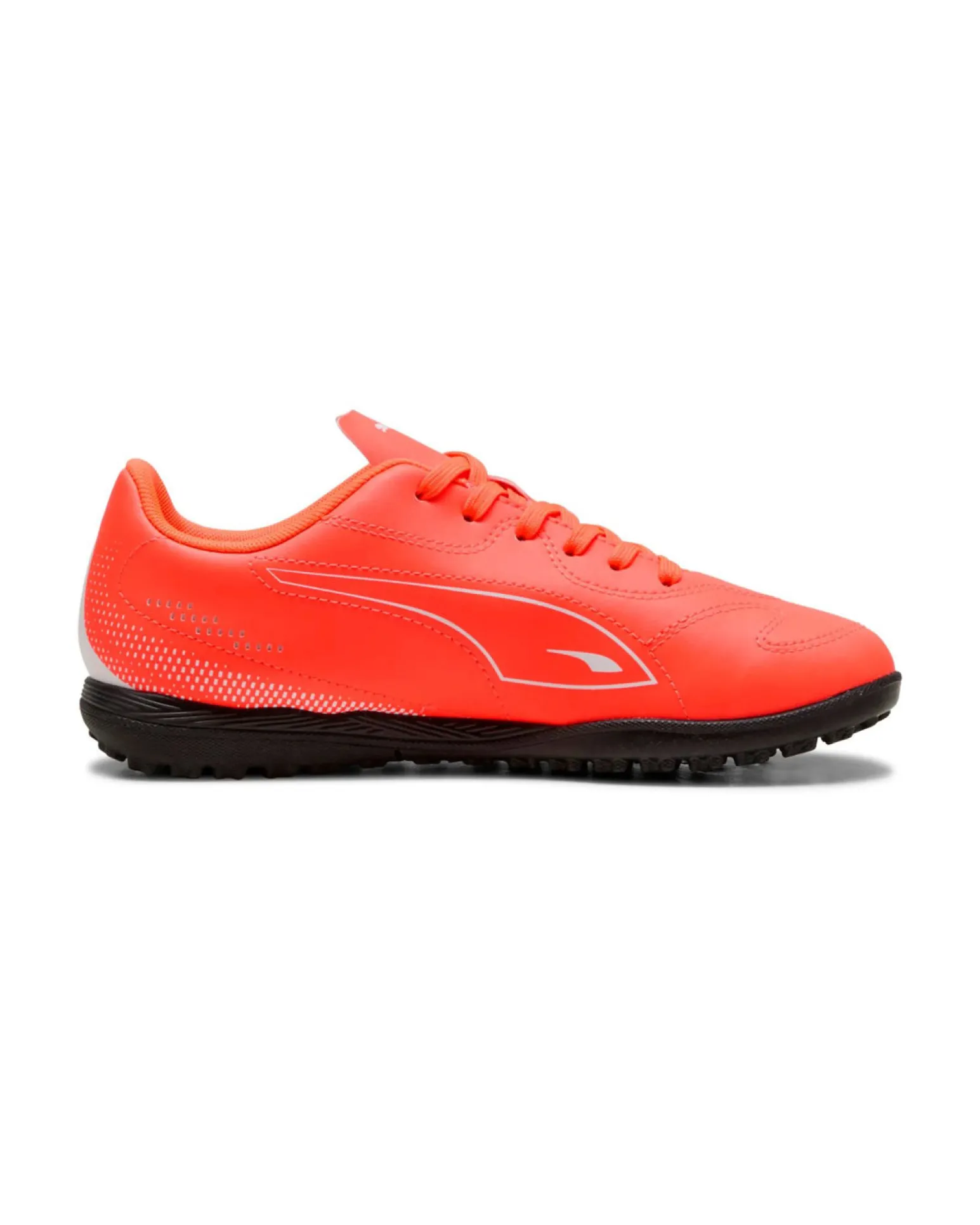 PUMA - SCARPA DA CALCETTO ROSSA E BIANCA VITORIA II TT DAL 28 AL 38.5, 108504-03