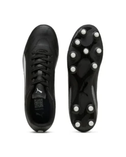 PUMA - SCARPA DA CALCIO DA UOMO NERA E BIANCA VITORIA II FG/AG, 108500-01