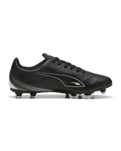 PUMA - SCARPA DA CALCIO DA UOMO NERA E BIANCA VITORIA II FG/AG, 108500-01