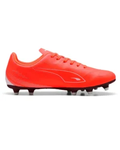 PUMA - SCARPA DA CALCIO DA UOMO ROSSA E BIANCA VITORIA II FG/AG, 108500-03