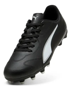 PUMA  - SCARPA DA CALCIO JUNIOR NERA E BIANCA VITORIA II FG/AG DAL 29 AL 38,5 -  108503-01