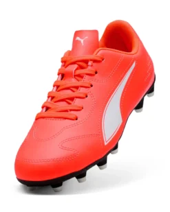 PUMA SCARPA DA CALCIO JUNIOR ROSSA E BIANCA VITORIA II FG/AG DAL 29 AL 38,5   108503-03