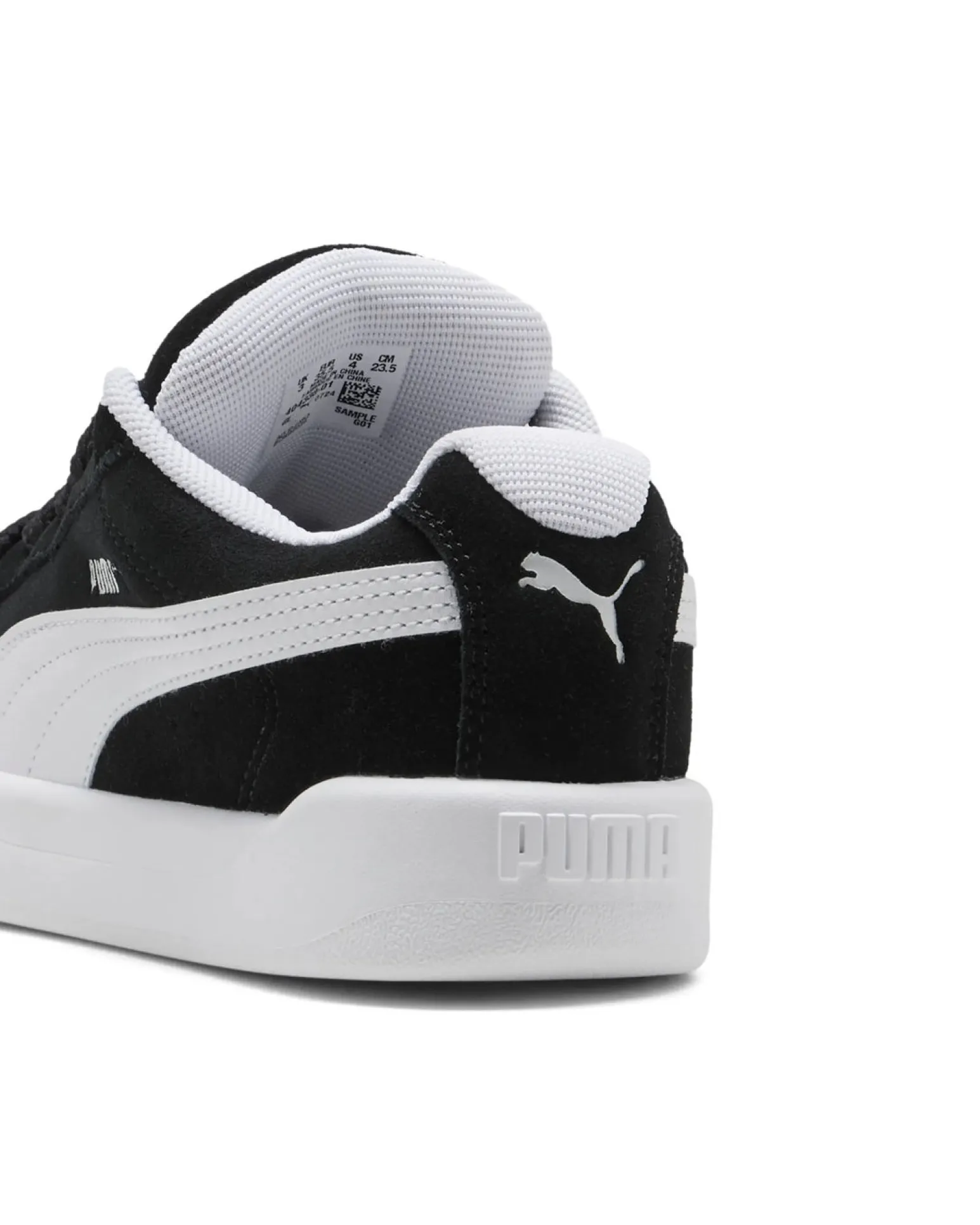 PUMA - Scarpa da ragazzo nera con dettagli bianchi - PARK LIFESTYLE EASY SD JR