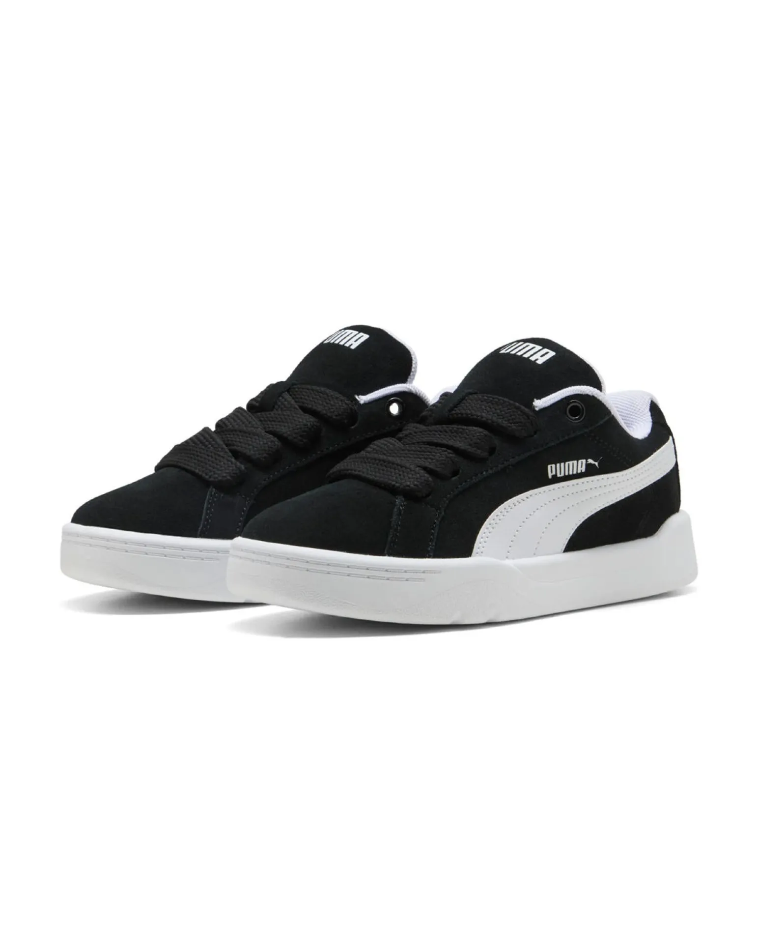 PUMA - Scarpa da ragazzo nera con dettagli bianchi - PARK LIFESTYLE EASY SD JR