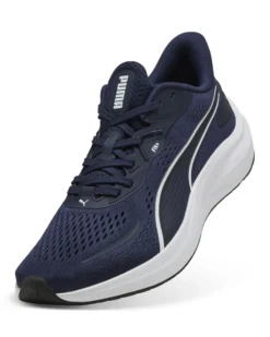 PUMA - SCARPA DA RUNNING BLU CON DETTAGLI BIANCHI - SKYROCKET LITE 2 DA UOMO, 311730-18