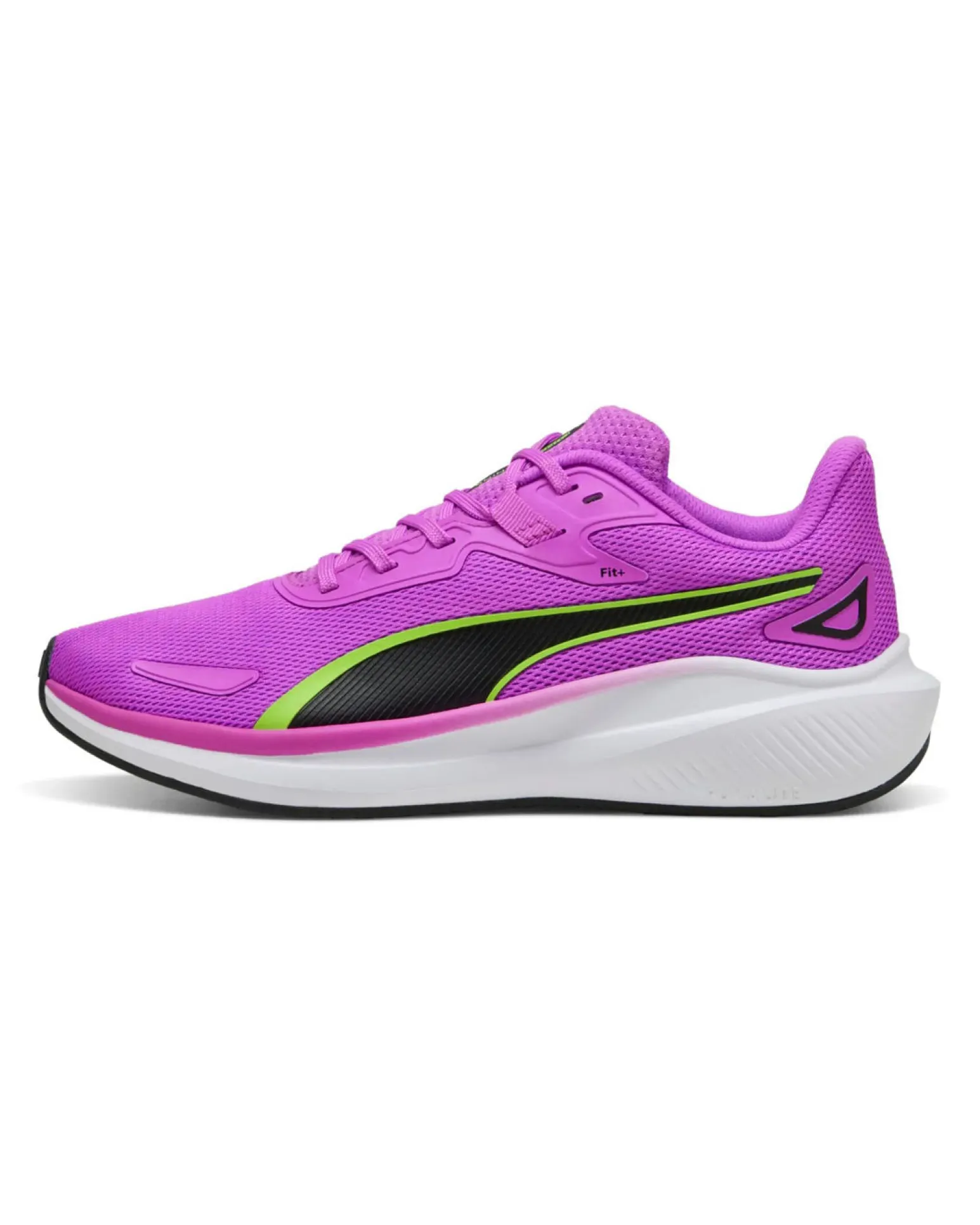PUMA - SCARPA DA RUNNING DONNA VIOLA, NERA E GIALLO FLUO SKYROCKET LITE 379437-34