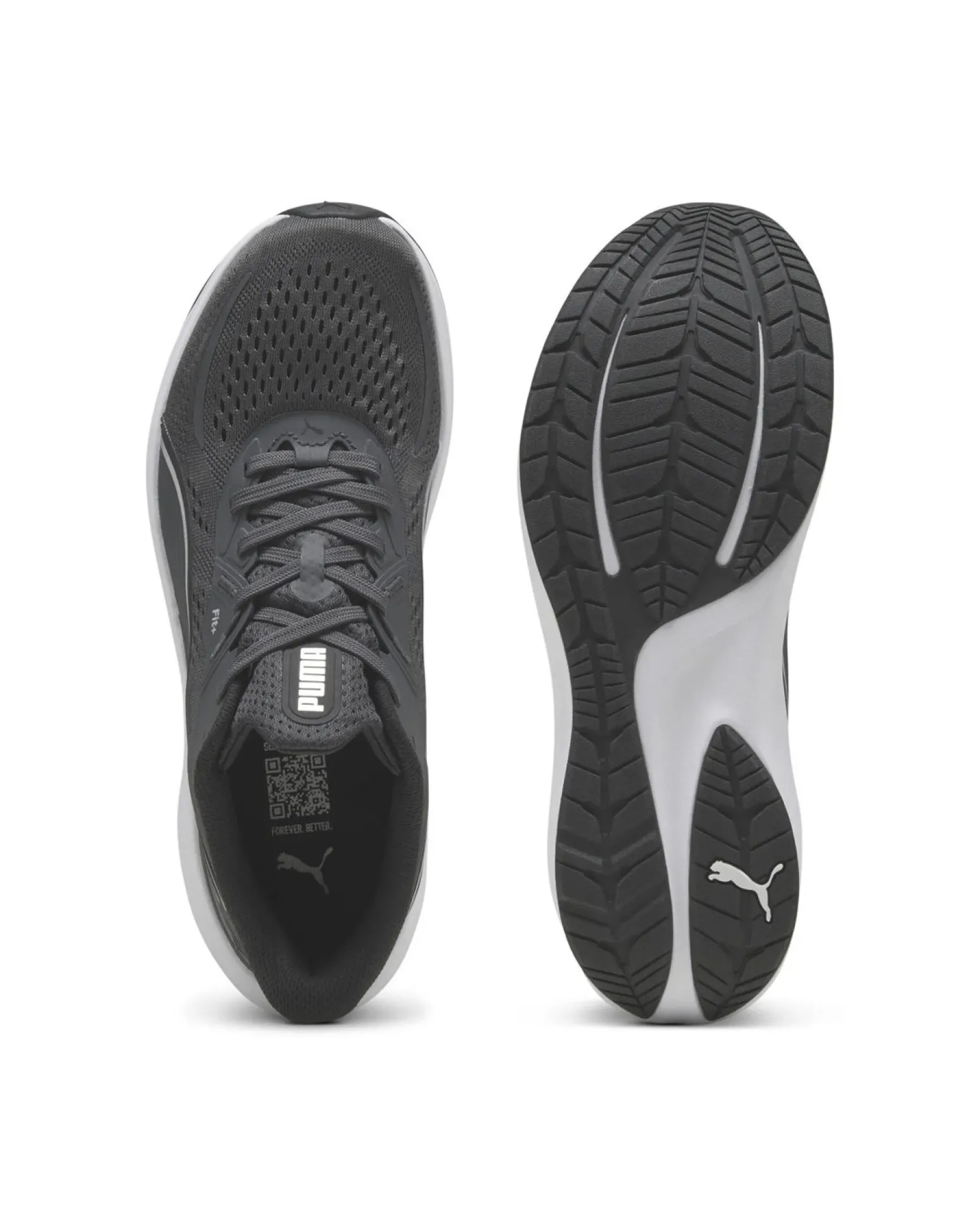PUMA -SCARPA DA RUNNING GRIGIA CON DETTAGLI BIANCHI - SKYROCKET LITE 2 DA UOMO, 311730-09