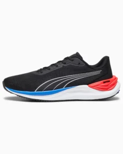 PUMA - Scarpa da running uomo nera in mesh traspirante con intersuola in schiuma - ELECTRIFY NITRO 3