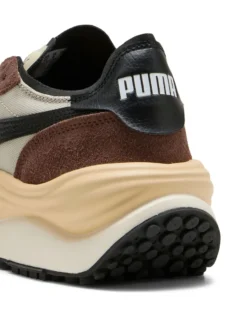 PUMA - Scarpa da uomo beige/marrone con dettagli crema e nero -  RIDER ELITE WINTER