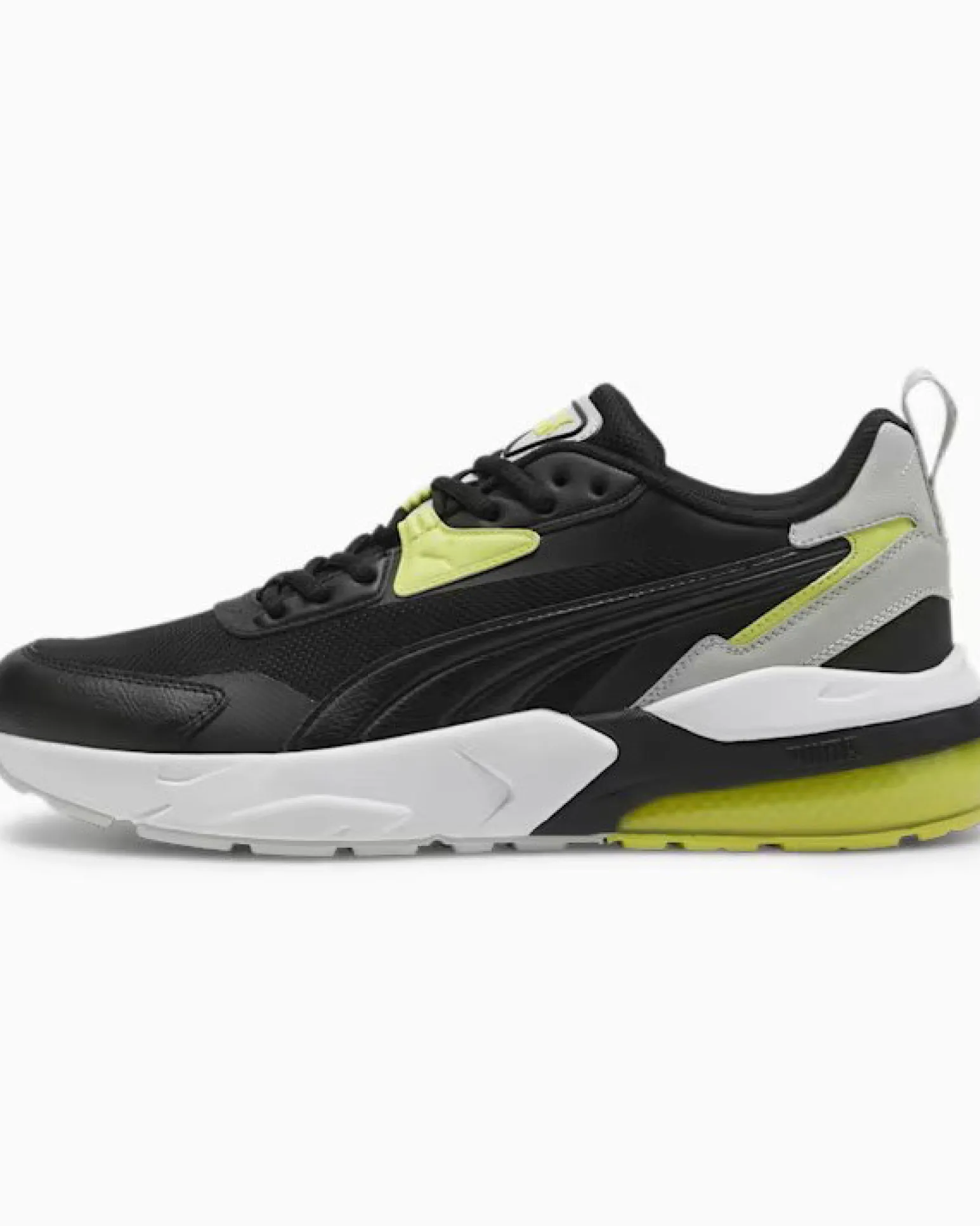 PUMA - SCARPA DA UOMO NERA/LIME VIS2K - 392318-17
