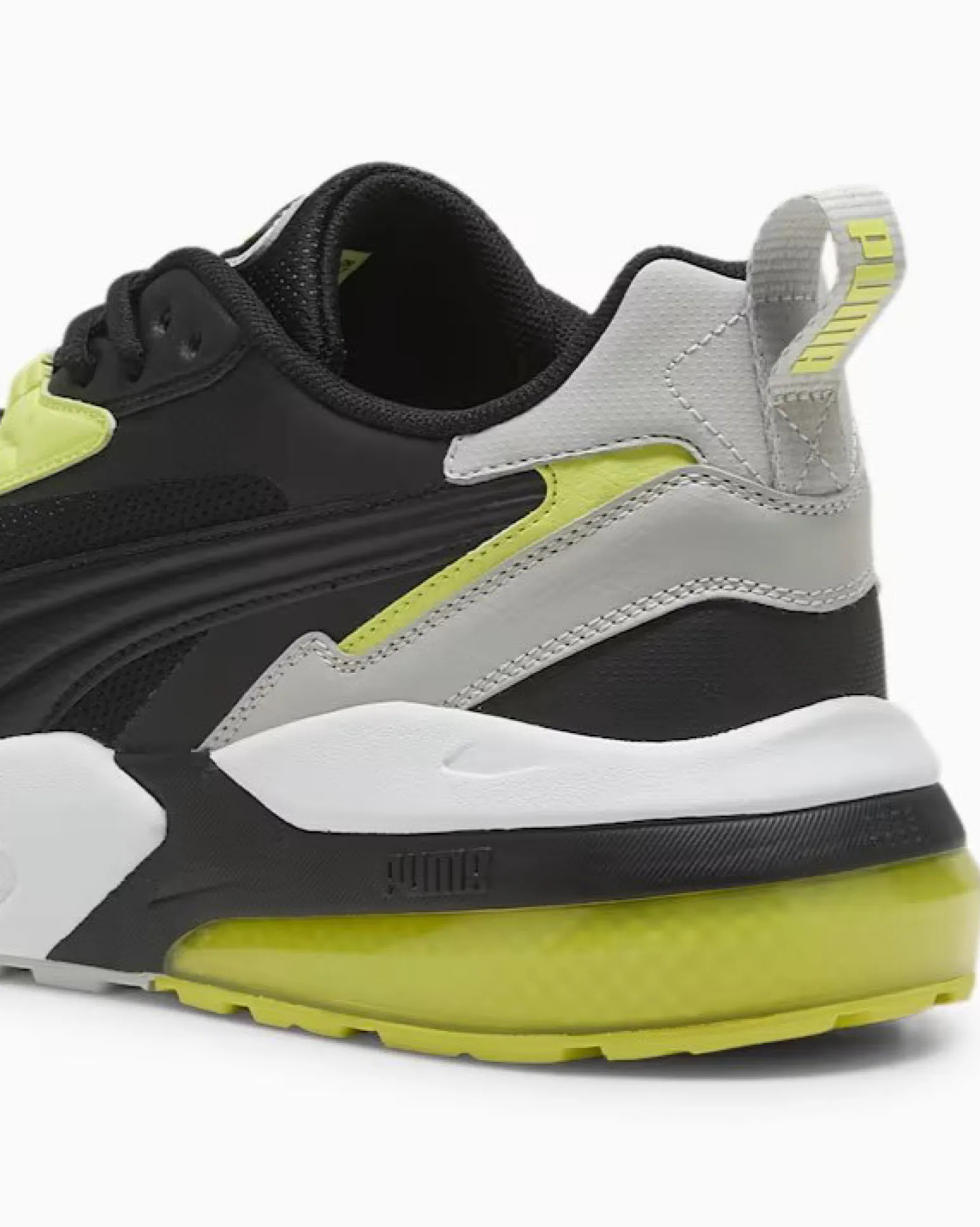 PUMA - SCARPA DA UOMO NERA/LIME VIS2K - 392318-17