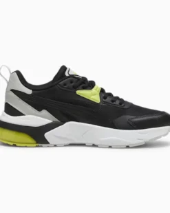 PUMA - SCARPA DA UOMO NERA/LIME VIS2K - 392318-17