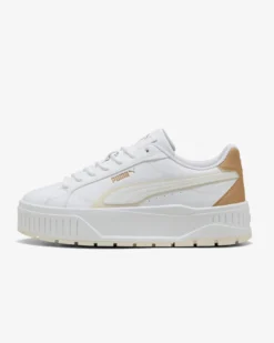 PUMA - SCARPA KARMEN II AQUA METALLICS BIANCA E ORO DA DONNA - 401614-02