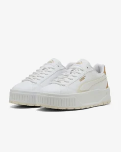 PUMA - SCARPA KARMEN II AQUA METALLICS BIANCA E ORO DA DONNA - 401614-02