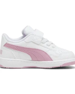 PUMA - SCARPA REB-L TD BIANCA ROSA, NUMERATA 20/27 - 398996-09