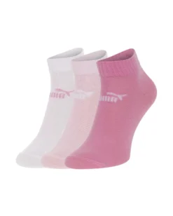 PUMA - SET 3 PAIA CALZE ROSA CHIARO, BIANCO E ROSA SCURO, 701235358_006