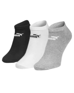 PUMA - SET 3 PAIA  FANTASMINO  BIANCO, NERO E GRIGIO, 701235357_003
