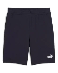 PUMA - SHORT BLU ESSENTIAL NO. 1 LOGO SLIM 9"  DA UOMO, 682646-16