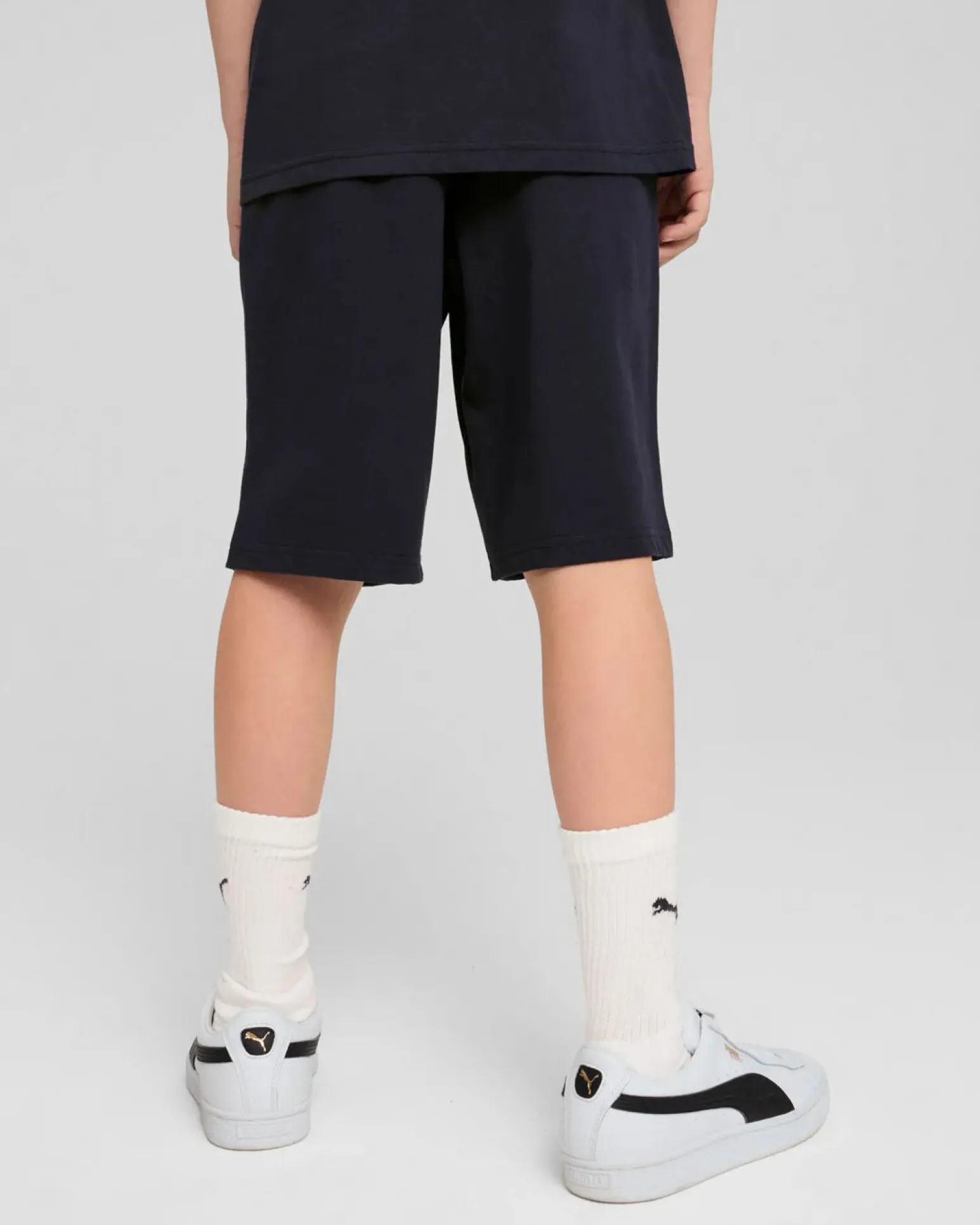 PUMA - SHORT BLU ESS NO. 1 LOGO JERSEY JUNIOR - 684919-16