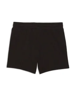 PUMA - SHORT NERO CON BANDE LATERALI MACULATE MARRONE E NERO  ESSENTIAL GRAPHIC ANIMAL TR 5"  DA DONNA, 693844-01