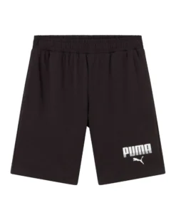 PUMA - SHORT NERO  ESSENTIAL GRAPHIC IN JERSEY DA UOMO, 694943-01