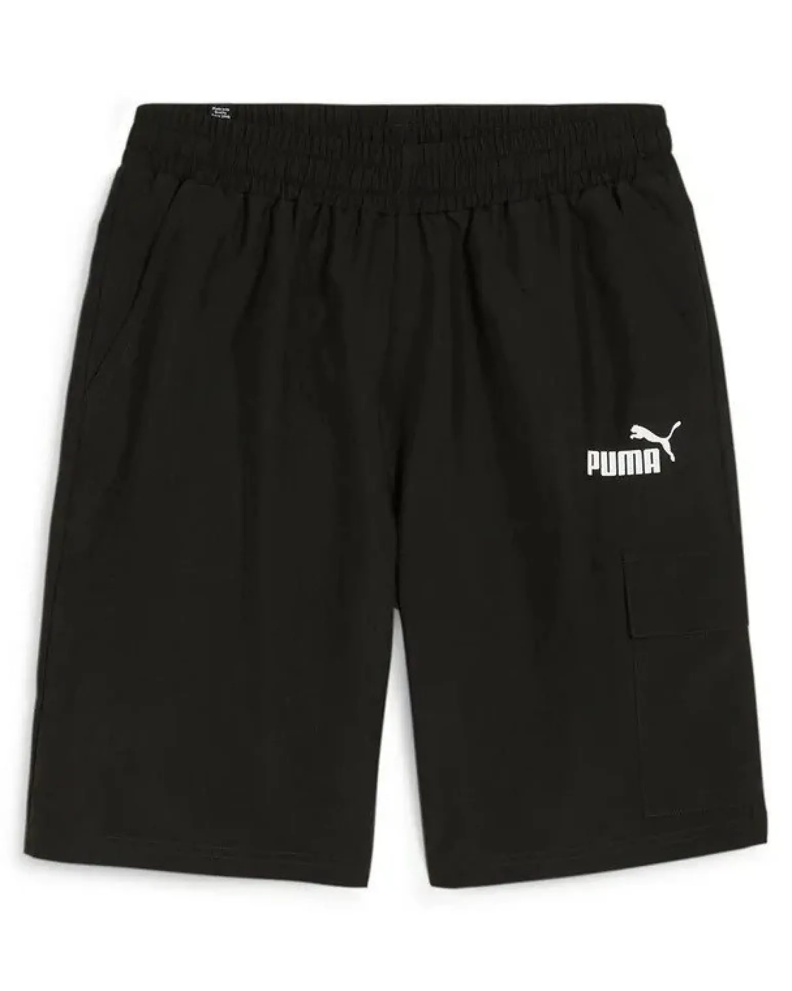 PUMA - SHORTS NERO DA UOMO CON TASCA LATERALE CARGO SHORTS 679731-01