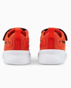 PUMA - Sneaker da bambino arancione e nera con strappo, numerata 20/27 - FLYER RUNNER V INF