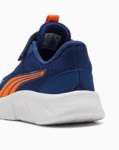 PUMA - SNEAKER JUNIOR FLEXFOCUS LITE MODERN PS BLU E ARANCIONE, NUMERATA DAL 28 AL 35, 401519-25