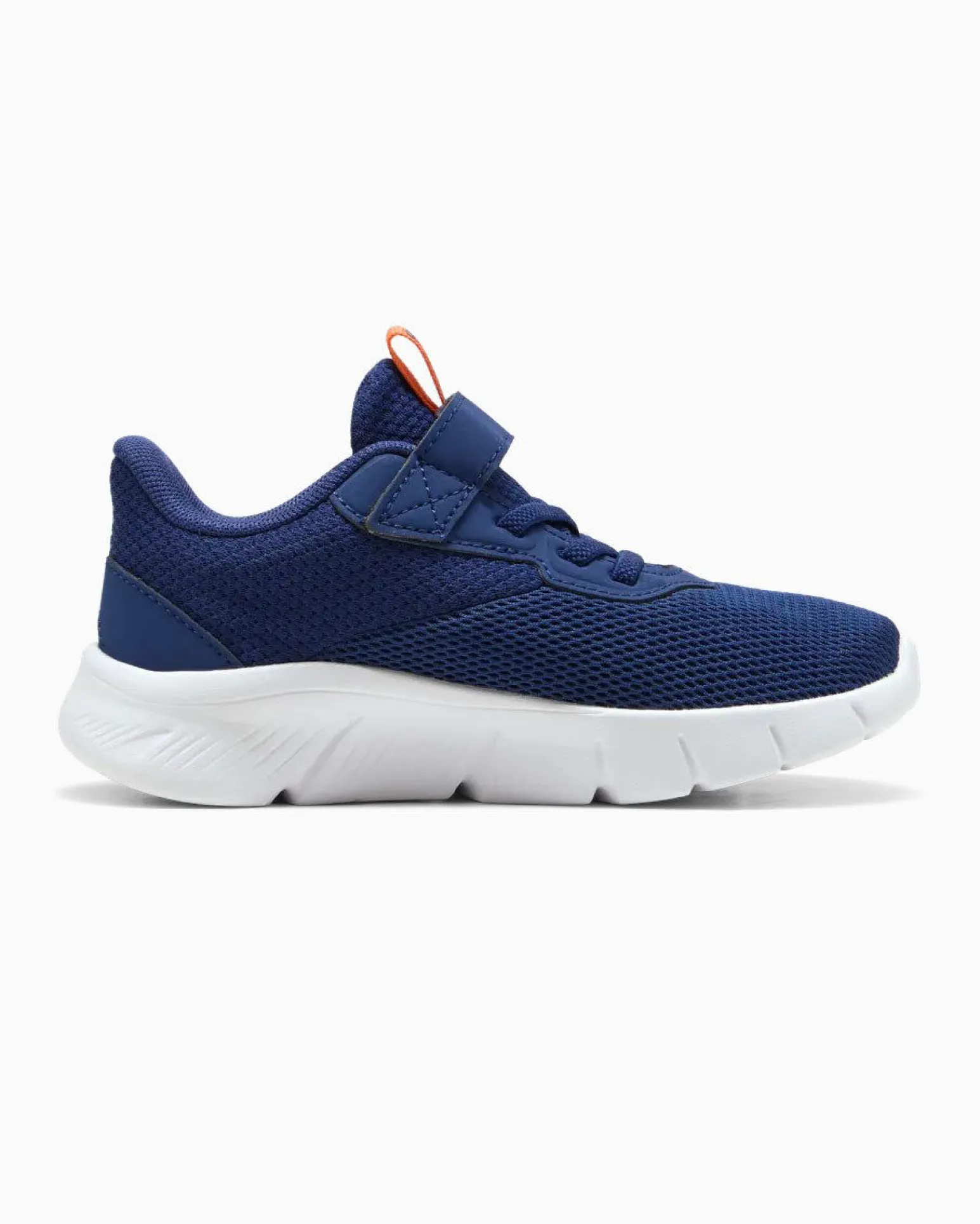 PUMA - SNEAKER JUNIOR FLEXFOCUS LITE MODERN PS BLU E ARANCIONE, NUMERATA DAL 28 AL 35, 401519-25