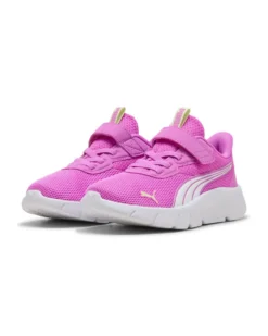 PUMA - SNEAKER JUNIOR FLEXFOCUS LITE MODERN PS FUXIA E BIANCA, NUMERATA DAL 28 AL 35, 401519-27