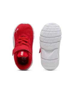 PUMA - SNEAKER KIDS FLEXFOCUS MODERN AC+ TD ROSSA CON DETTAGLI BIANCHI, NUMERATA 20/27,  311523-16