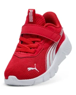 PUMA - SNEAKER KIDS FLEXFOCUS MODERN AC+ TD ROSSA CON DETTAGLI BIANCHI, NUMERATA 20/27,  311523-16