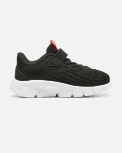 PUMA - SNEAKER KIDS FLEXFOCUS MODERN AC+ TD NERA CON DETTAGLI ROSSI, NUMERATA 20/27,  311523-38
