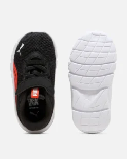 PUMA - SNEAKER KIDS FLEXFOCUS MODERN AC+ TD NERA CON DETTAGLI ROSSI, NUMERATA 20/27,  311523-38