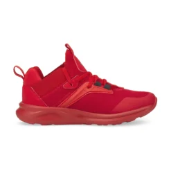 PUMA - Sneaker rossa e nera con soletta in memory foam,  numerata 36/39 - ENZO 2 REFRESH JR