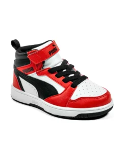 PUMA - Sneakers alta da bambini REBOUND V6 MID 393832-03