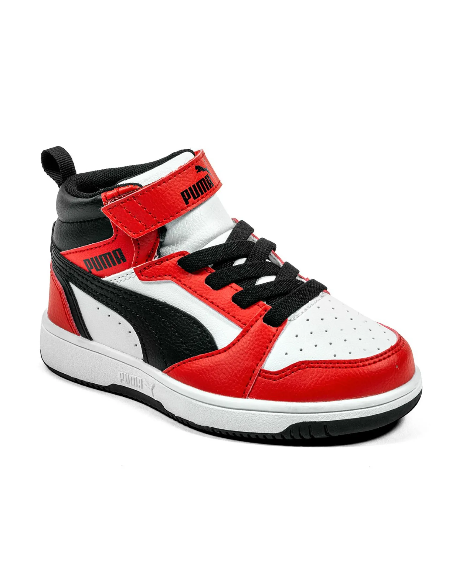 PUMA - Sneakers alta da bambini REBOUND V6 MID 393832-03