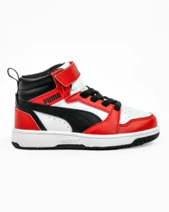PUMA - Sneakers alta da bambini REBOUND V6 MID 393832-03