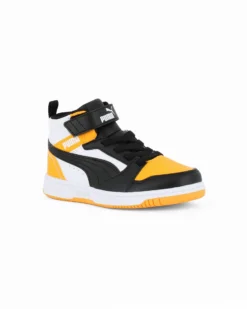 PUMA - Sneakers alta da bambini REBOUND V6 MID  numerata 28/35 393832-19