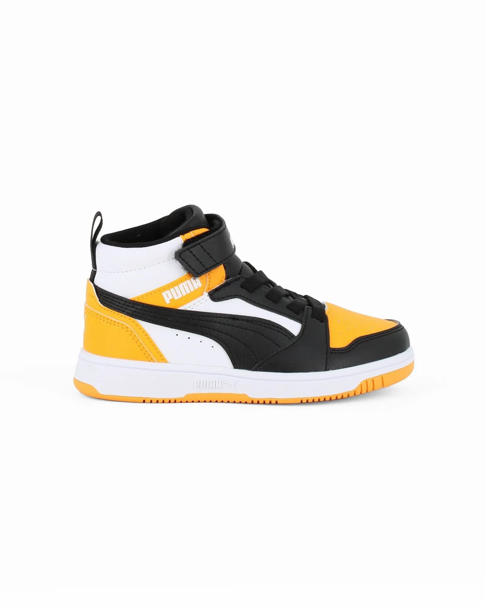PUMA - Sneakers alta da bambini REBOUND V6 MID numerata 28/35 393832-19