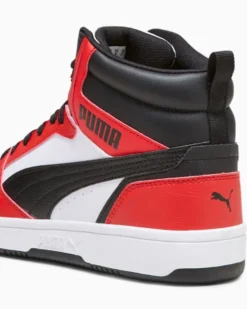 PUMA - sneakers alta REBOUND V6 MID numerata 36/39 393831-03