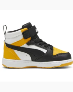 PUMA - Sneakers alta REBOUND V6 MID per bimbi ai primi passi numerata 20/27   396542-19